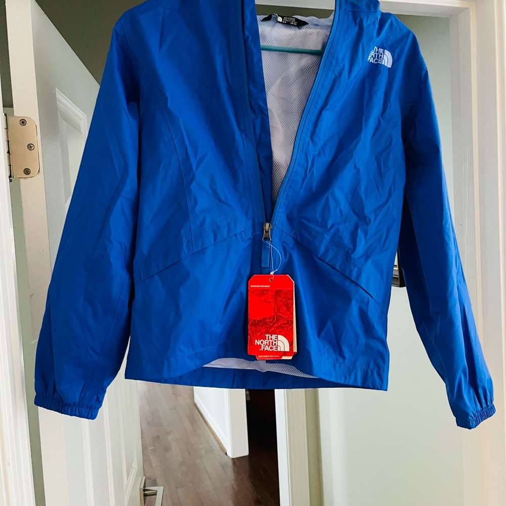 The North Face rain jacket